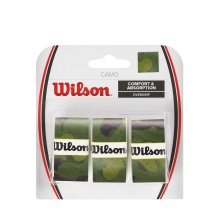 Wilson Overgrip Camo 0.6mm green 3-pack